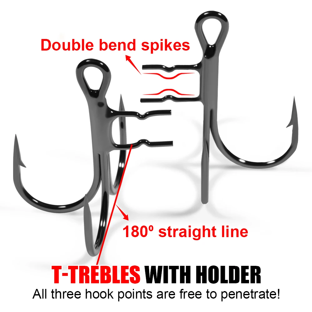 Ganchos de asistencia Spinpoler para swimbait de lucio - imagen 3