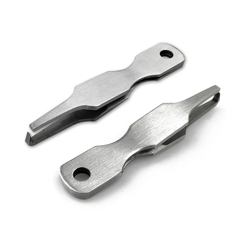 Abridor de anillo de señuelo, anzuelo de anudado rápido, amoladora de gancho, abridor de anillo, llavero, cebo de pesca con mosca, herramientas de accesorios de pesca - imagen 2