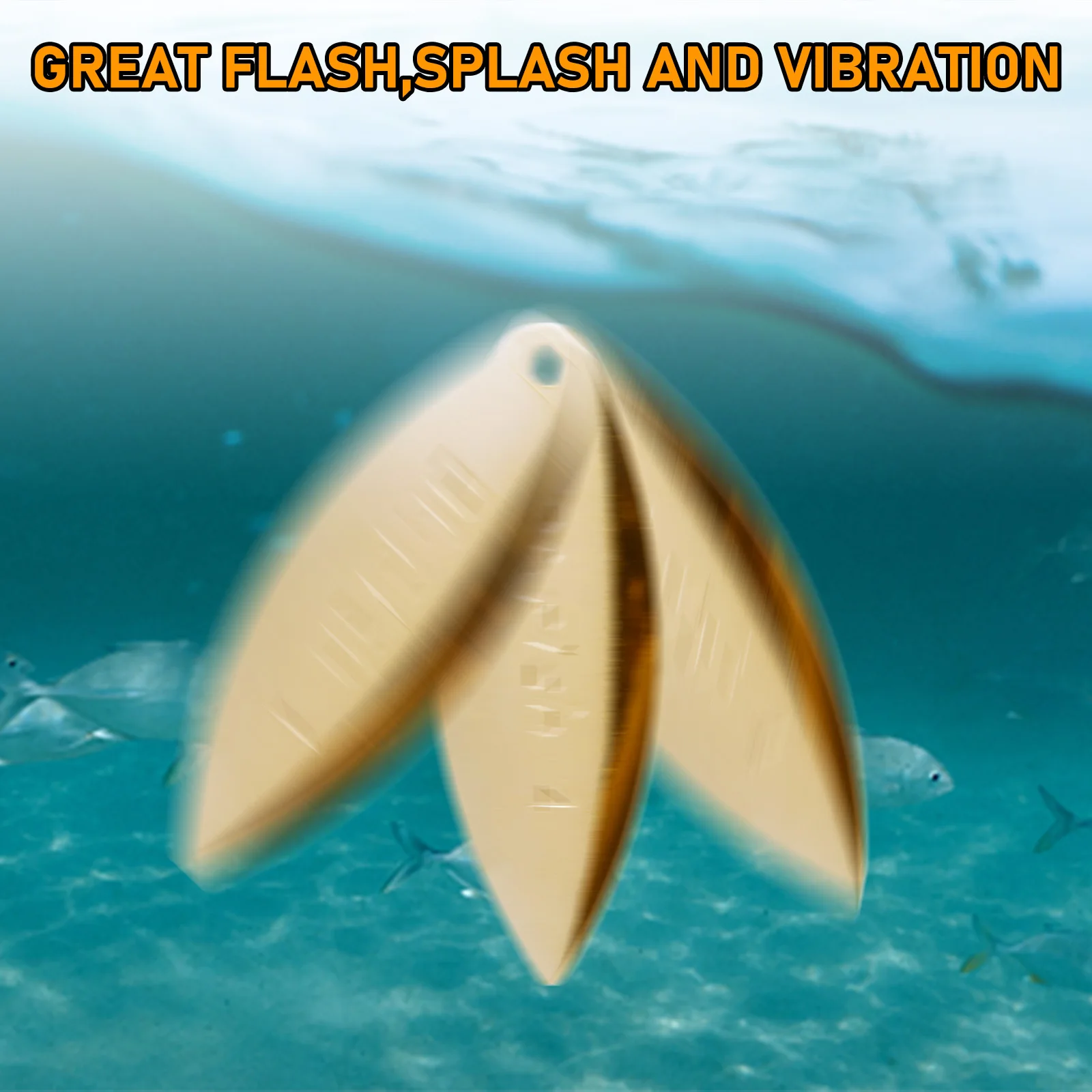 Palas giratorias para spinnerbaits de agua dulce – trucha y lucio - imagen 3