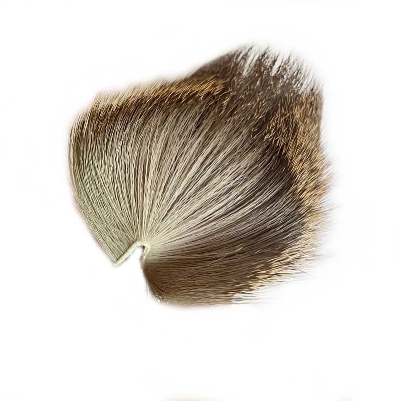 5cm * 5cm 1 ud./2 uds. Materiales para atar moscas de pelo de ciervo para moscas de lubina, ciervo curtido suave, pelo corporal, alce, materiales Caddis - imagen 4