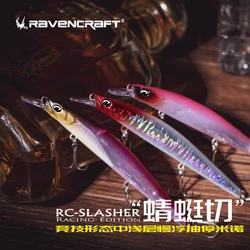 Ravencraft Qtq Jerkbait Pececillo Flotante – Labio poligonal 7.5-12.2g