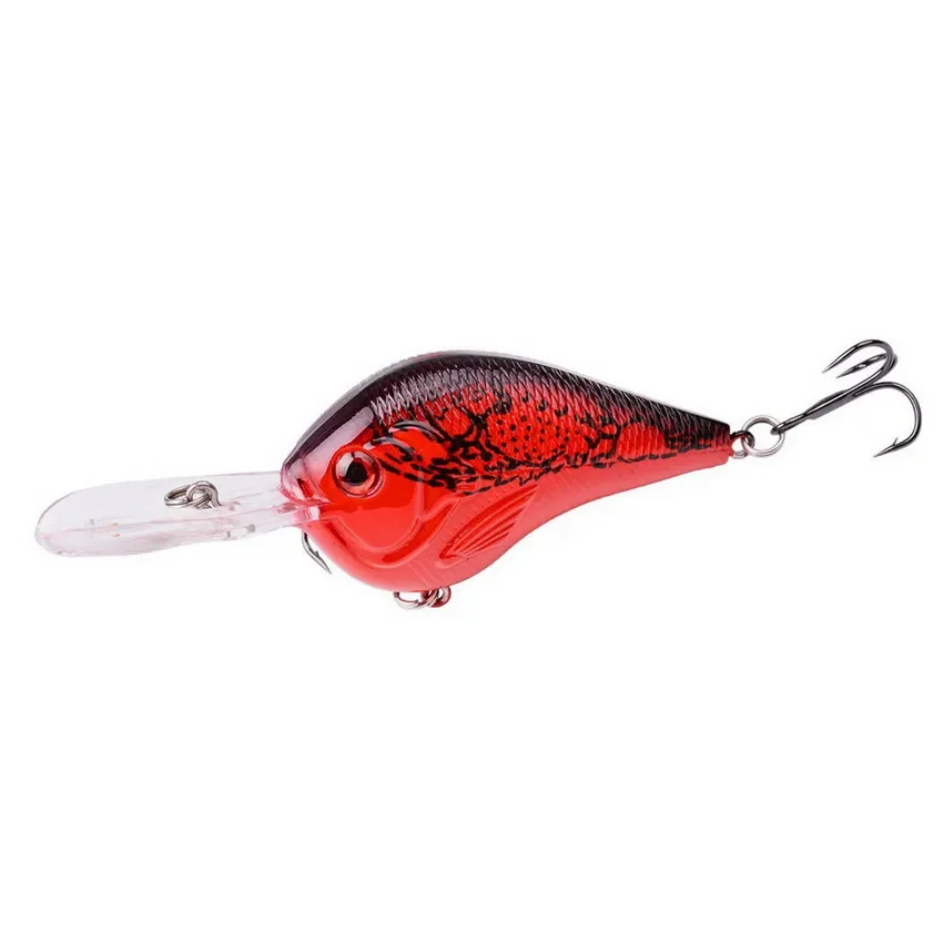 9 Uds VIB señuelo de pesca 95mm 11g Crankbait Iscas cebo duro Artificial lubina señuelos Swimbait Wobbler señuelos aparejos de pesca - imagen 4