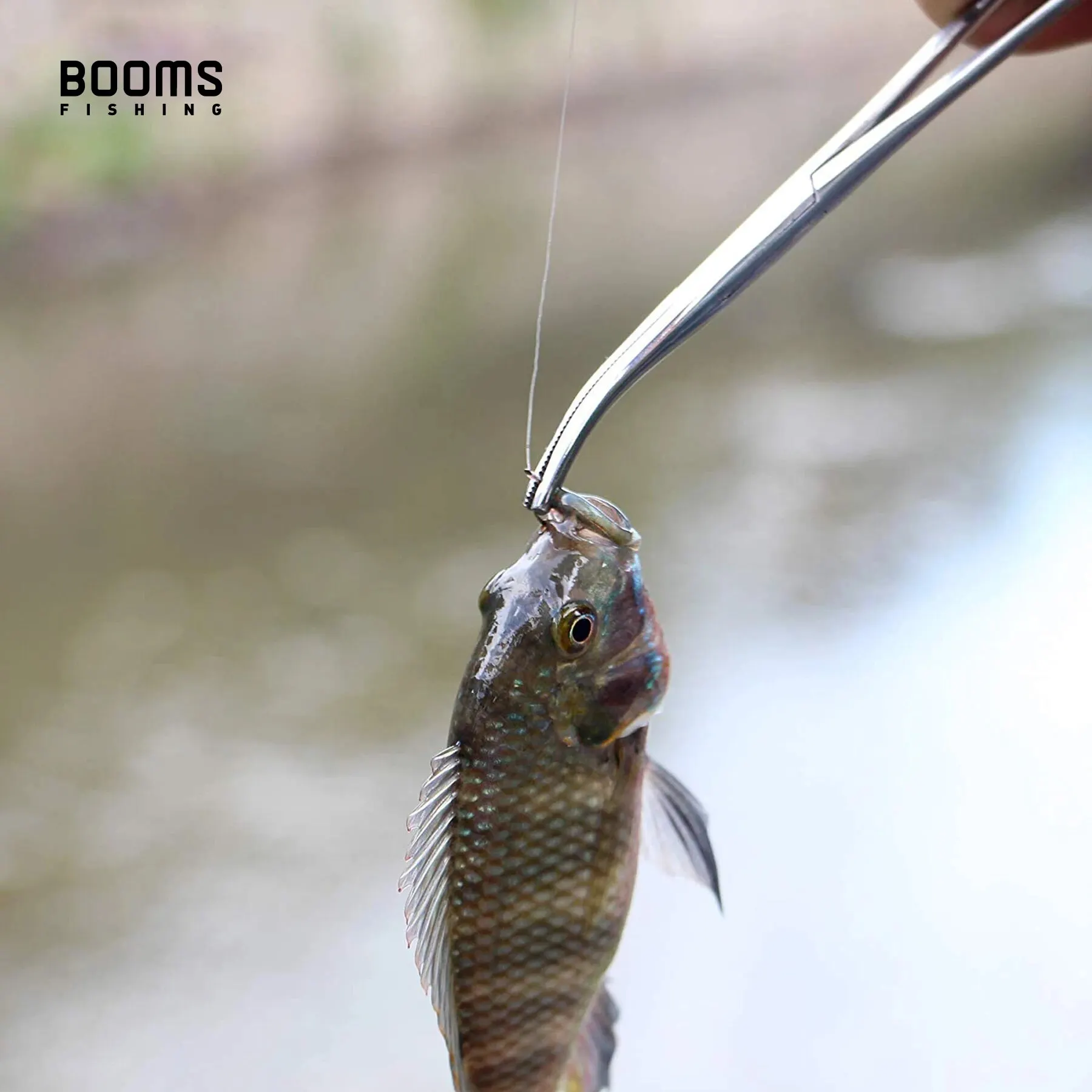 Booms Fishing-Alicates de pesca F04, removedor de anzuelos de acero inoxidable, abrazaderas de punta curva, cortador de línea, accesorios de herramientas Takle - imagen 5