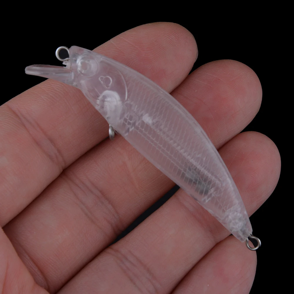 Señuelos micro pececillo sin pintar Chan'sHuang – Fundición larga - imagen 4