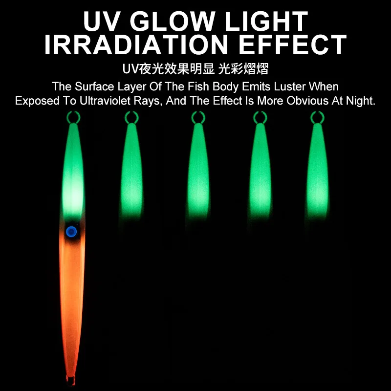 J16 4 unids/lote 40g-500g plantilla Artificial de hundimiento lento señuelo peche depredador carpa marina cebos de pesca Kits accesorios gancho de asistencia - imagen 5