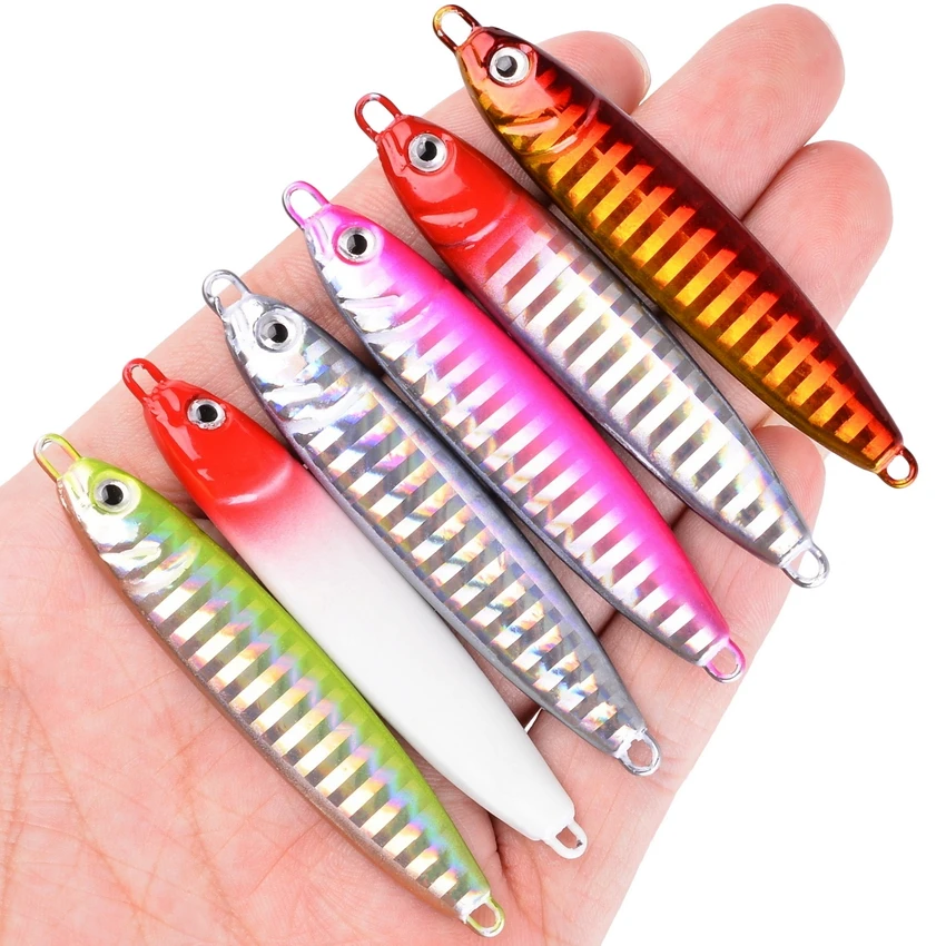 Crankbait Metal para Lubina – Hundimiento Lento - imagen 4