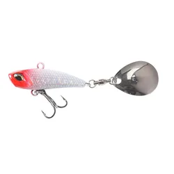 Señuelo Wobbler VIB Metal Japonés – Cola giratoria con lentejuelas para Trolling