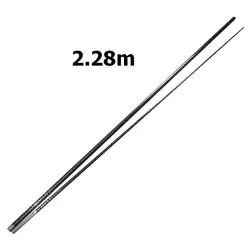 SC228 SC228-2 2,28 m 2 secciones caña de pescar de fibra de carbono sección en blanco espacios de caña de pescar varios tipos