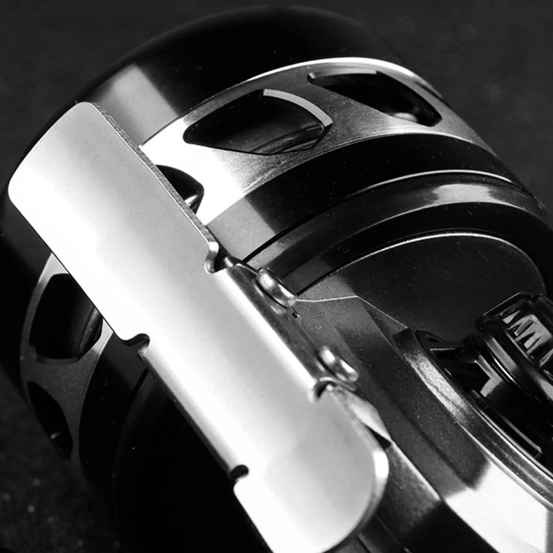 Rueda de carrete de pesca de Metal 3,6: 1, carretes de pesca de tirachinas 6 + 1BB, línea cerrada, carrete giratorio de caza con pulsera BL33 - imagen 5
