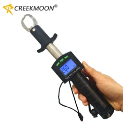 Pinza de Pesca Digital Electrónica con Pantalla, Regla de Peso, Clip de Acero Inoxidable, Herramienta de Control y Captura de Peces