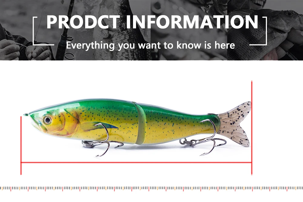 Descubra el diseño de señuelos de pesca vibrante y realista para una captura exitosa