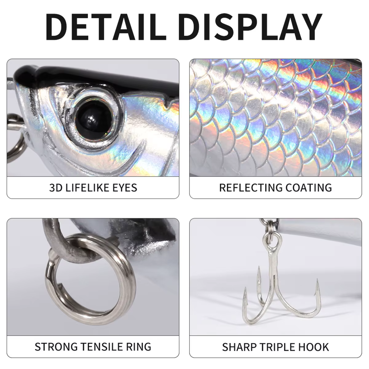 Señuelo tipo lápiz que se hunde, 11cm, 51g, Popper Stickbait, anzuelo de agua salada, Swimbait, atún, Wahoo, Pesca, Wobbler de fundición larga, equipo de Pesca de mar - imagen 3