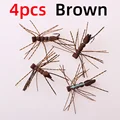 4pcs Brown