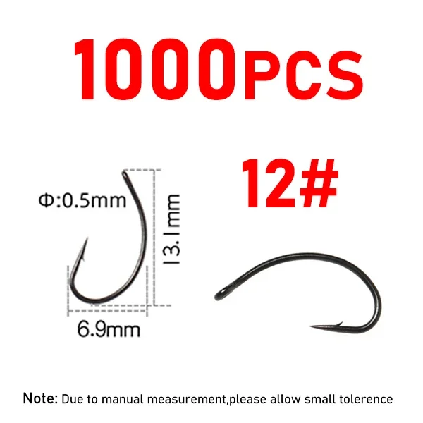 1000pcs size 12