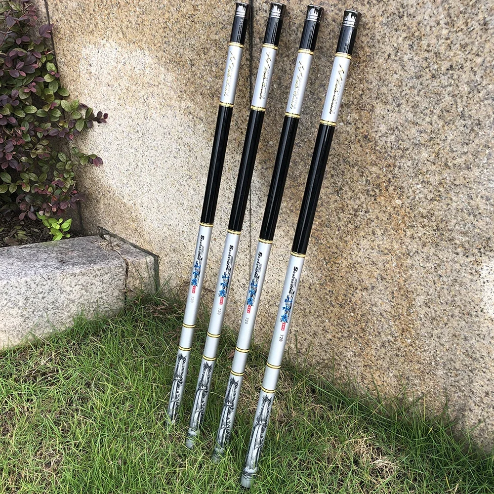 Caña GHOTDA Tenkara 3,6–7,2 m sin anillas - imagen 3