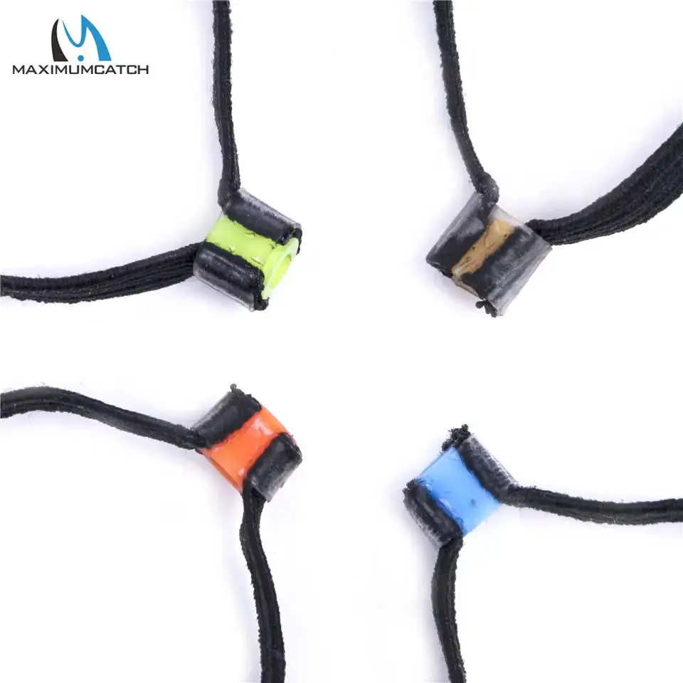 Maximumcatch 4 piezas Tippet Spool Tenders línea de pesca con mosca líder Tippet accesorios con anillos elásticos Tippet - imagen 2