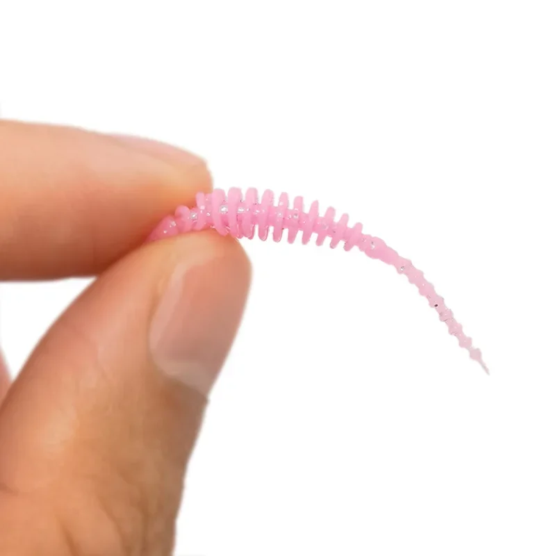 Nuevo 10 Uds Wobblers mini Ocean Rock pesca señuelos blandos cebos blandos de goma 3,5 cm gusano suave cebos artificiales lubina pez de silicona - imagen 2