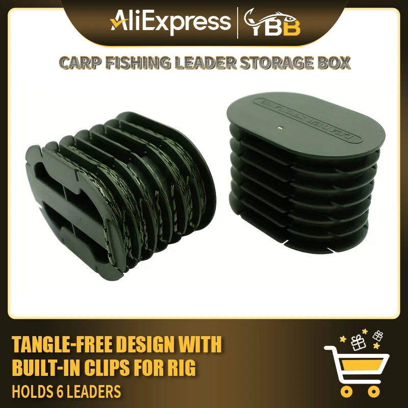 Organizador de líderes para carpa – Compacto, sin enredos y con clips