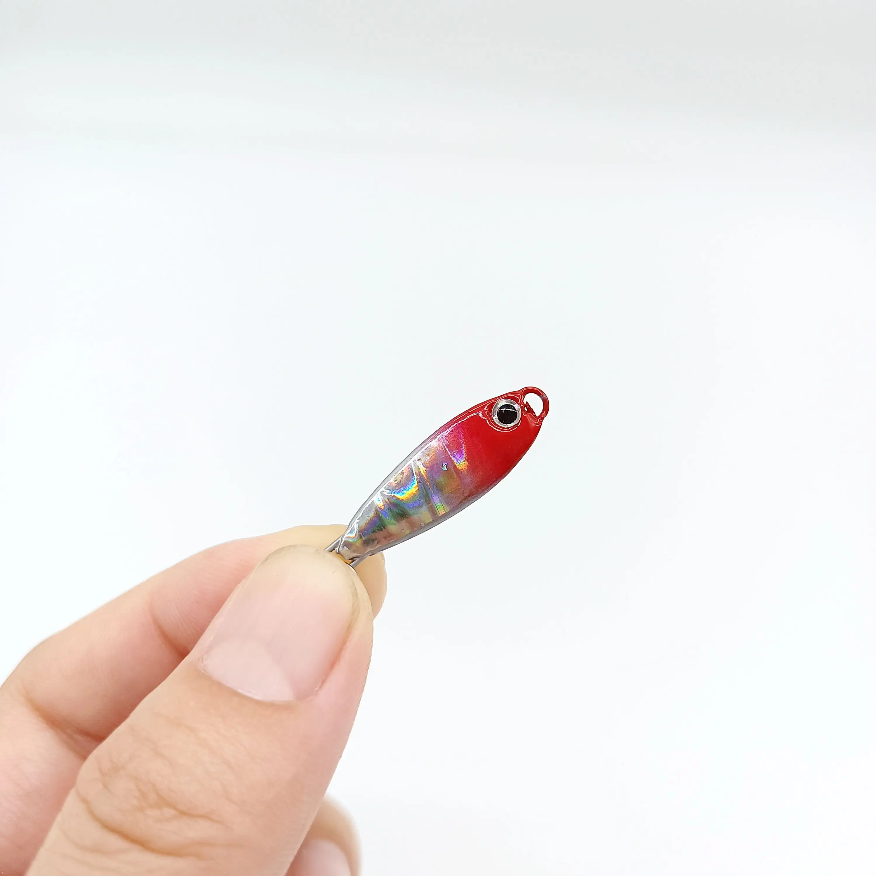 DUODUOYU Mini Jig Metálico con Anzuelo Simple para Lubina Señuelo - imagen 5