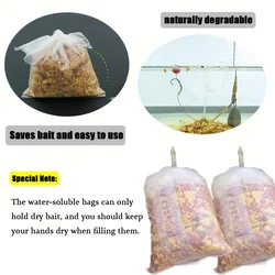 Kit PVA Carpa Deli Cebo Preciso – Bolsas ecológicas sin enredos