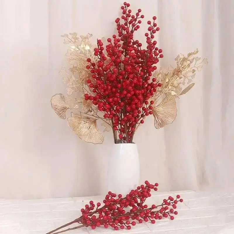Berry Simulation – Bayas Artificiales para Decoración Navideña - imagen 3