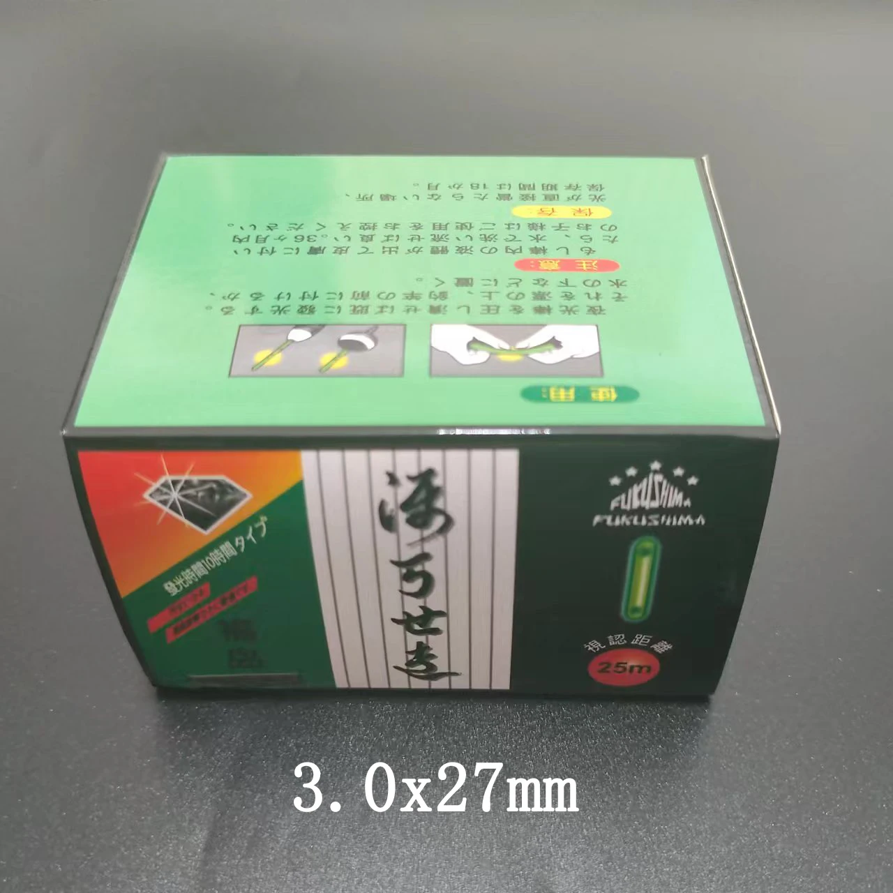 Barra de luz luminosa química, palos flotantes de pesca nocturna, accesorios de pesca de Color verde, 500 unidades, 00075 - imagen 5