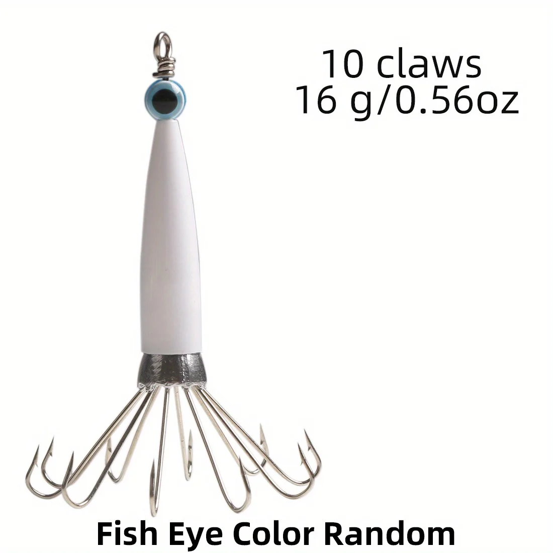 Anzuelo rocoso de calamar luminoso de 10 garras, aparejos de pesca soplar Sus al siguiente nivel, accesorios de anzuelos de pesca - imagen 3