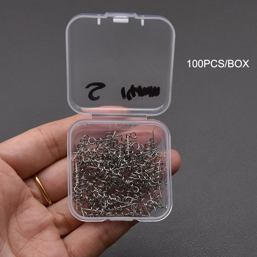 Anzuelo de pesca de todos los tamaños, pasadores centrales, cebo de pesca en espiral de acero, bloqueo de manivela de resorte para accesorios de pesca con señuelo de gusano blando - imagen 4