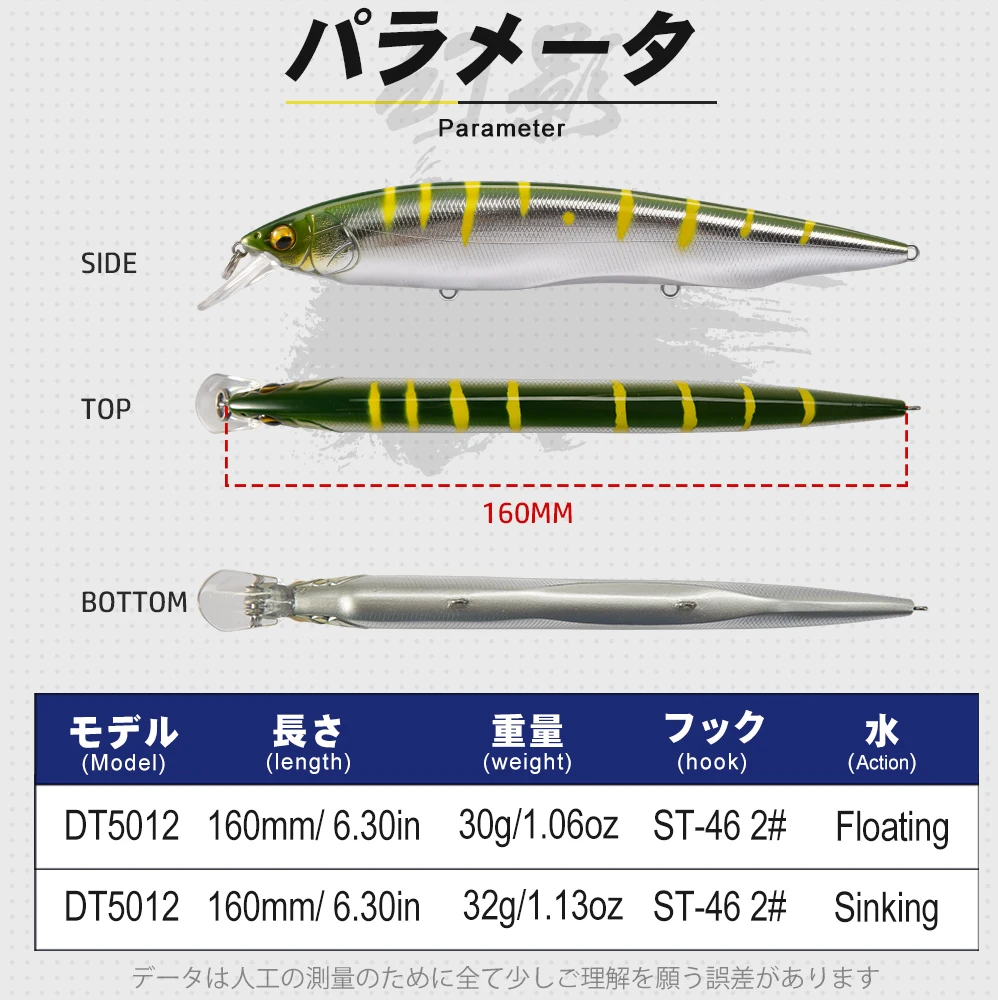 Wobbler Minnow D1 2020 – Señuelo tungsteno para lucio 16cm - imagen 3