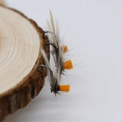 MNFT Mosca Seca Caddis Clásica #10 para Trucha Agua Dulce