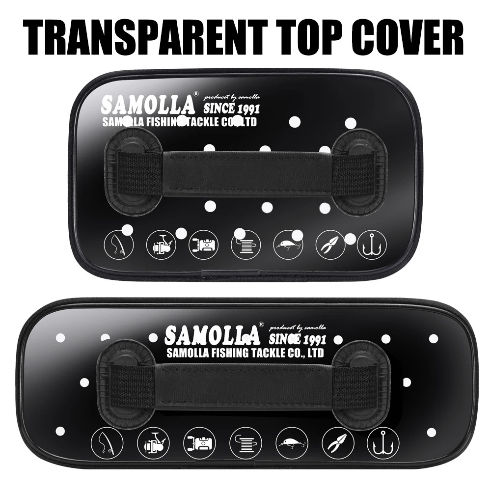 Caja de pesca con plantilla gruesa, bolsa para señuelos de Jigging, cajas de equipo de pesca impermeables, sublínea principal de pesca en el mar, estuche de almacenamiento flotante, bolso - imagen 3