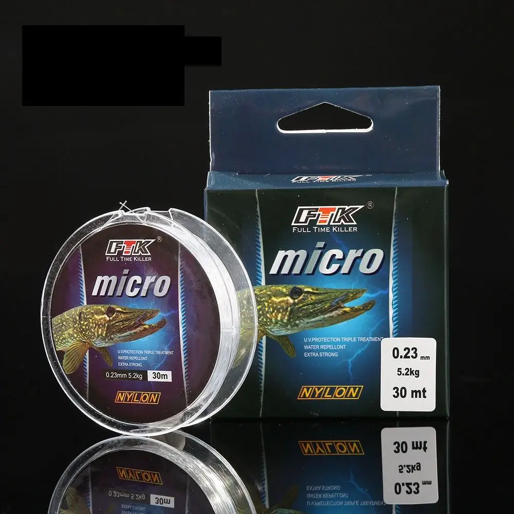 Línea Principal de pesca de 2,9-12,5 lb, sedal de monofilamento de 0,3-2,5 MM, revestimiento de hundimiento de nailon, para pesca en invierno - imagen 2