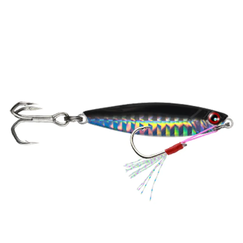 Trick Rock lápiz señuelo de pesca tiro largo 7g 10g 15g 20g Jigbait señuelos artificiales revestimiento láser cebos de Metal - imagen 5