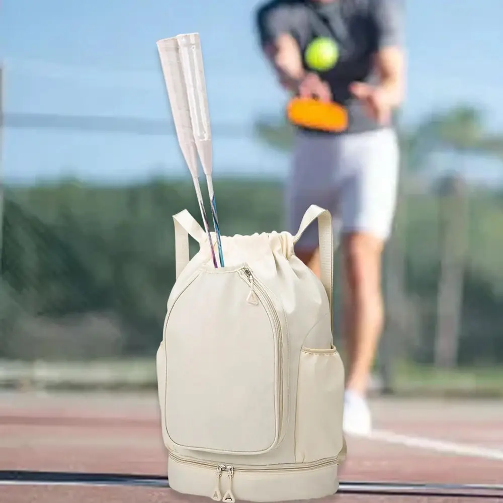 Mochila profesional multifuncional para raqueta de bádminton con bolsillo para zapatos, bolsa de tenis impermeable, paquete de Fitness para gimnasio de gran capacidad