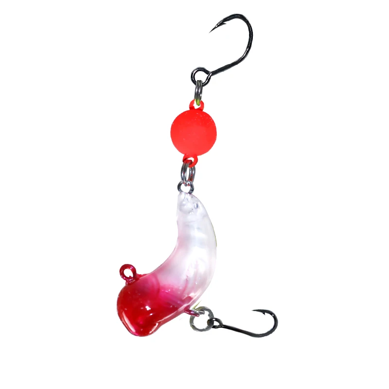 Uds 3Cm 2,6g 4,5G invierno Crankbait Wobbler hundimiento pesca Crankbaits Vib señuelo duro Mini Acciones Wobblers aparejos de pesca - imagen 5