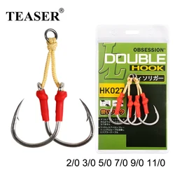 Asistentes de Anzuelos Kevlar TEASER – Ideal para Jigging en agua salada