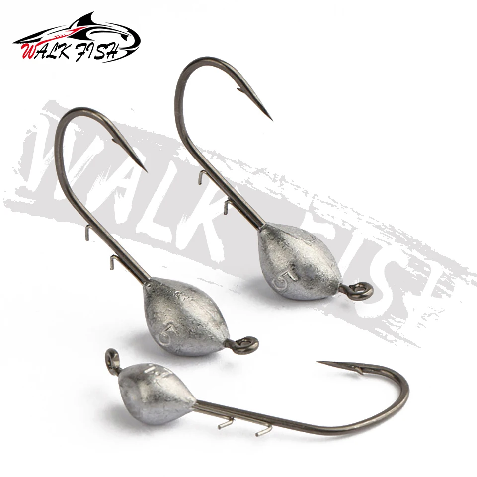 WALK FISH Cabezas de Plomo Ned Rig 1,8‑5g para Lubina - imagen 5