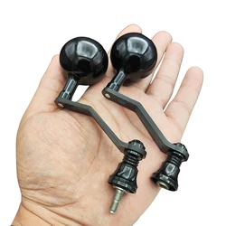 Mango de carrete de pesca de fibra de carbono, mango eléctrico para DAIWA/SHIMANO, mango de carrete giratorio, piezas de repuesto para pesca