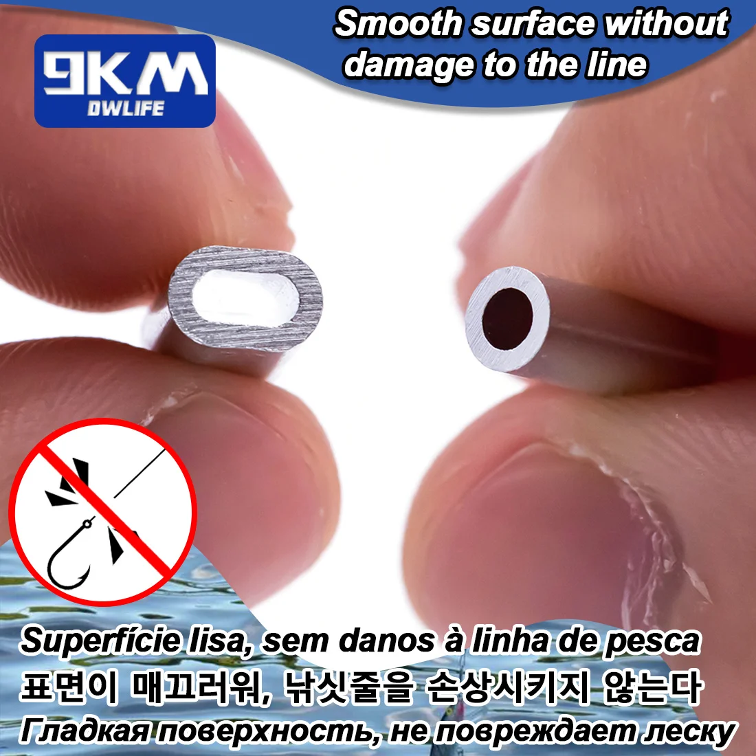Conectores de manga para engarzado - herramienta de pesca en aluminio - imagen 5