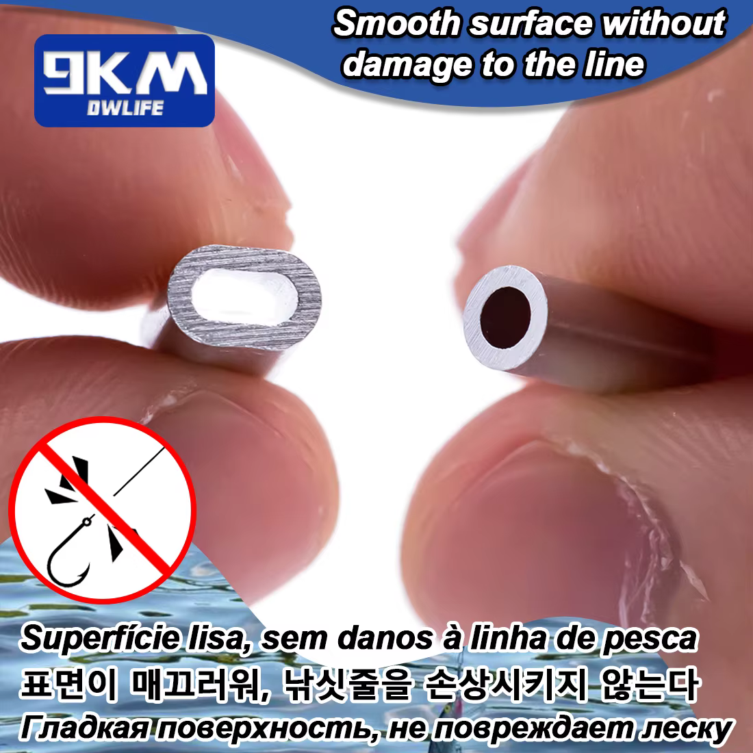 Conectores de manga para engarzado - herramienta de pesca en aluminio - imagen 5