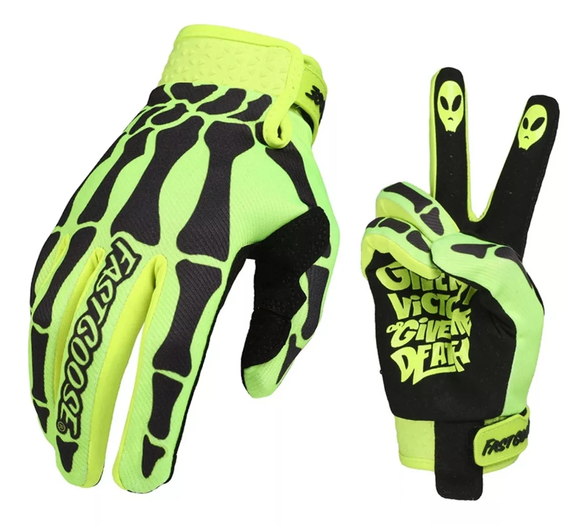 Guantes de pantalla táctil antideslizantes y a prueba de viento para motocicleta, guantes de carreras y todoterreno, guantes resistentes al desgaste para bicicleta - imagen 2