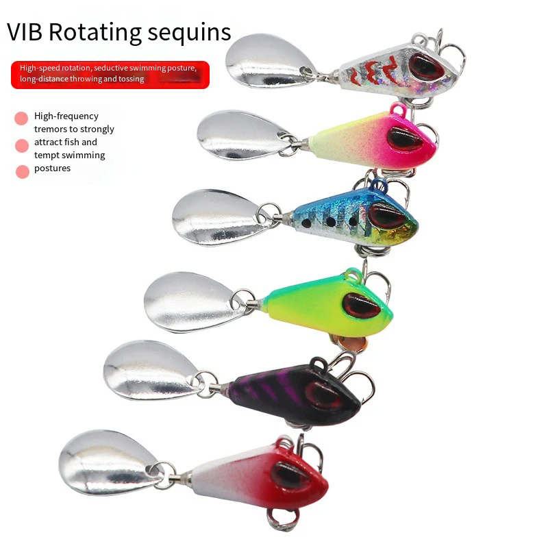 Wobbler Metal Vib – Señuelo crankbait con cola vibrante - imagen 3
