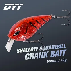 DYY Squarebill - Señuelo flotante para lubina y trucha versátil