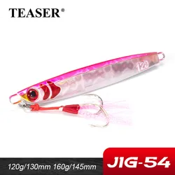 Teaser J54 Señuelo Jig Lento – Gancho Asistente Lucio Carpa