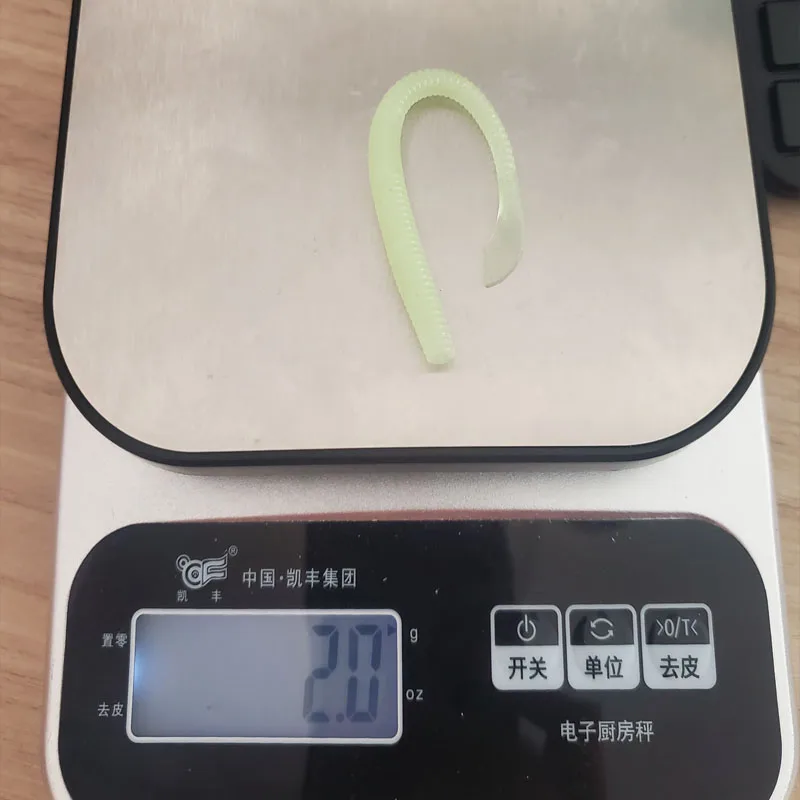 TAKEDO-Señuelo Suave de PVC para Pesca, Cebo de Gusano de Fideos, Señuelo Suave para Bagre, Lubina de Carpa, 10cm, 2G, 10cm - imagen 5