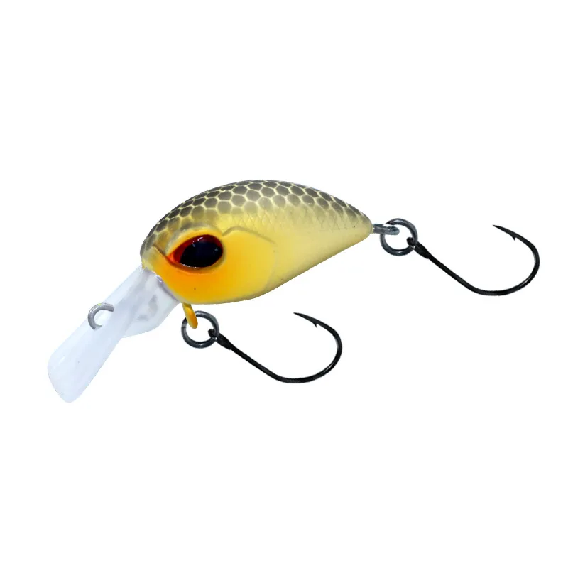 Señuelo de pececillo hundido MUKUN 2,1g 40mm con anzuelos individuales mini señuelo de pesca con buen equilibrio crankbait wobblers para trucha y lubina - imagen 5