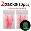 10pcs white P lumo
