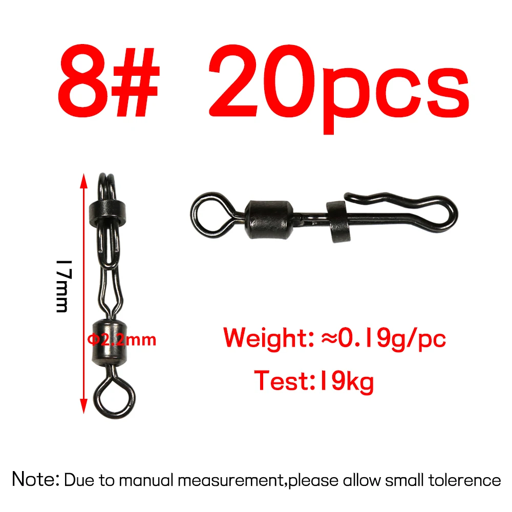 20pcs size 8