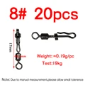 20pcs size 8