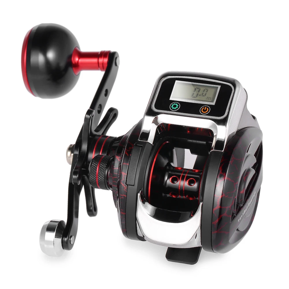Carrete de Pesca con Contador Electrónico y Pantalla LED – 14+1 BB - imagen 2